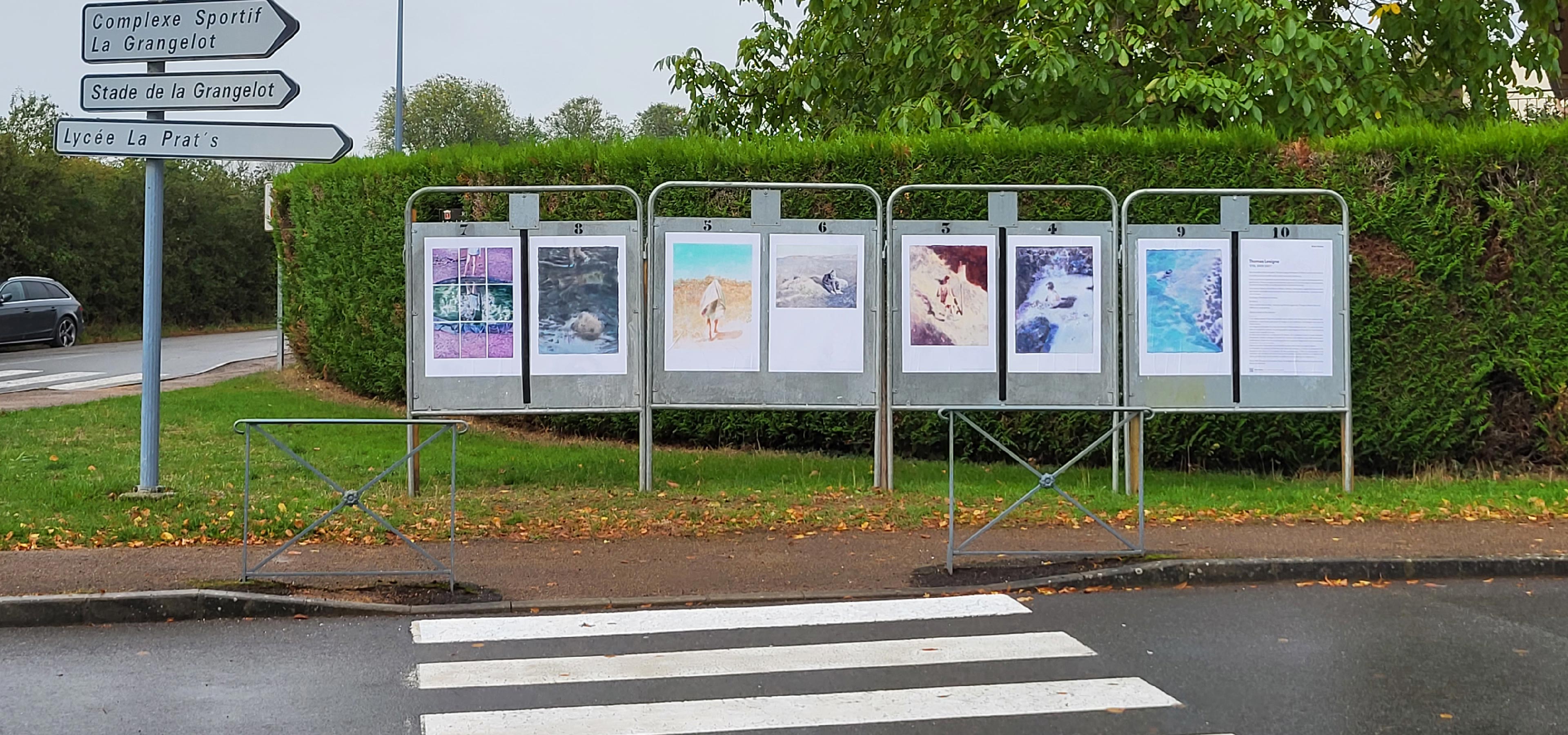 Exposition 'Étés, 2020-2021' de Thomas Lesigne à Cluny (71)