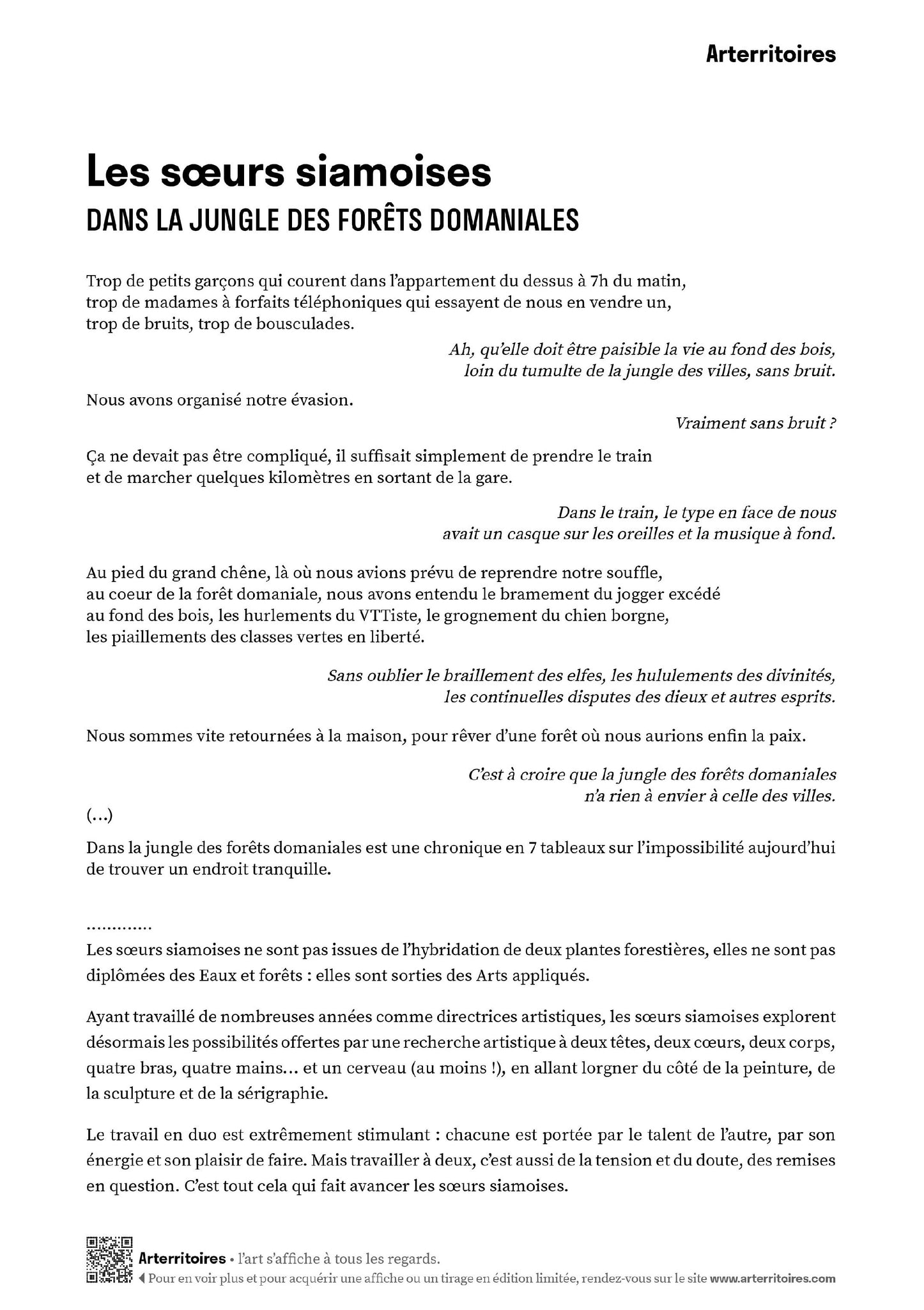 Dans la jungle des forêts domaniales - 2021
