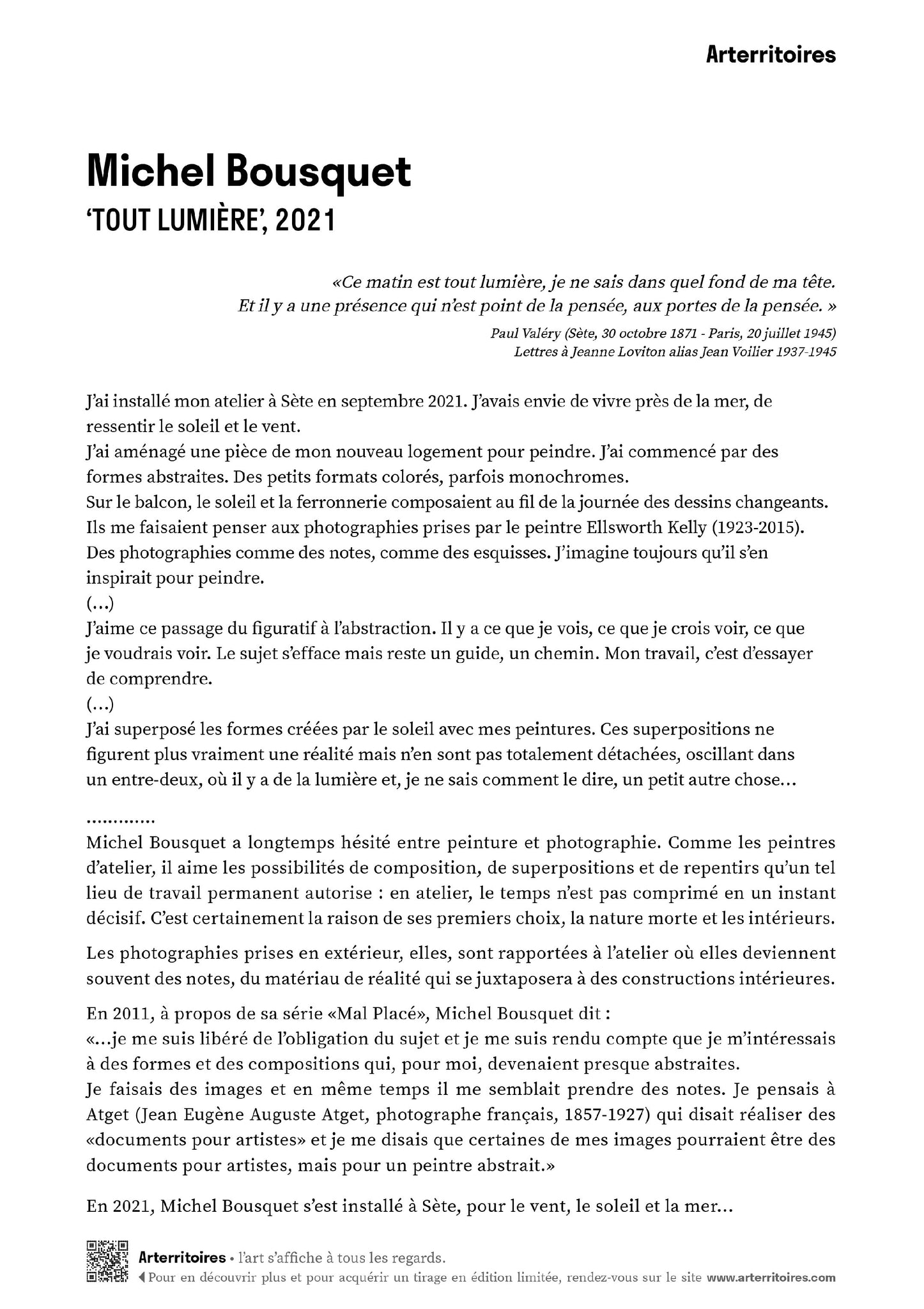 Tout lumière - 2021