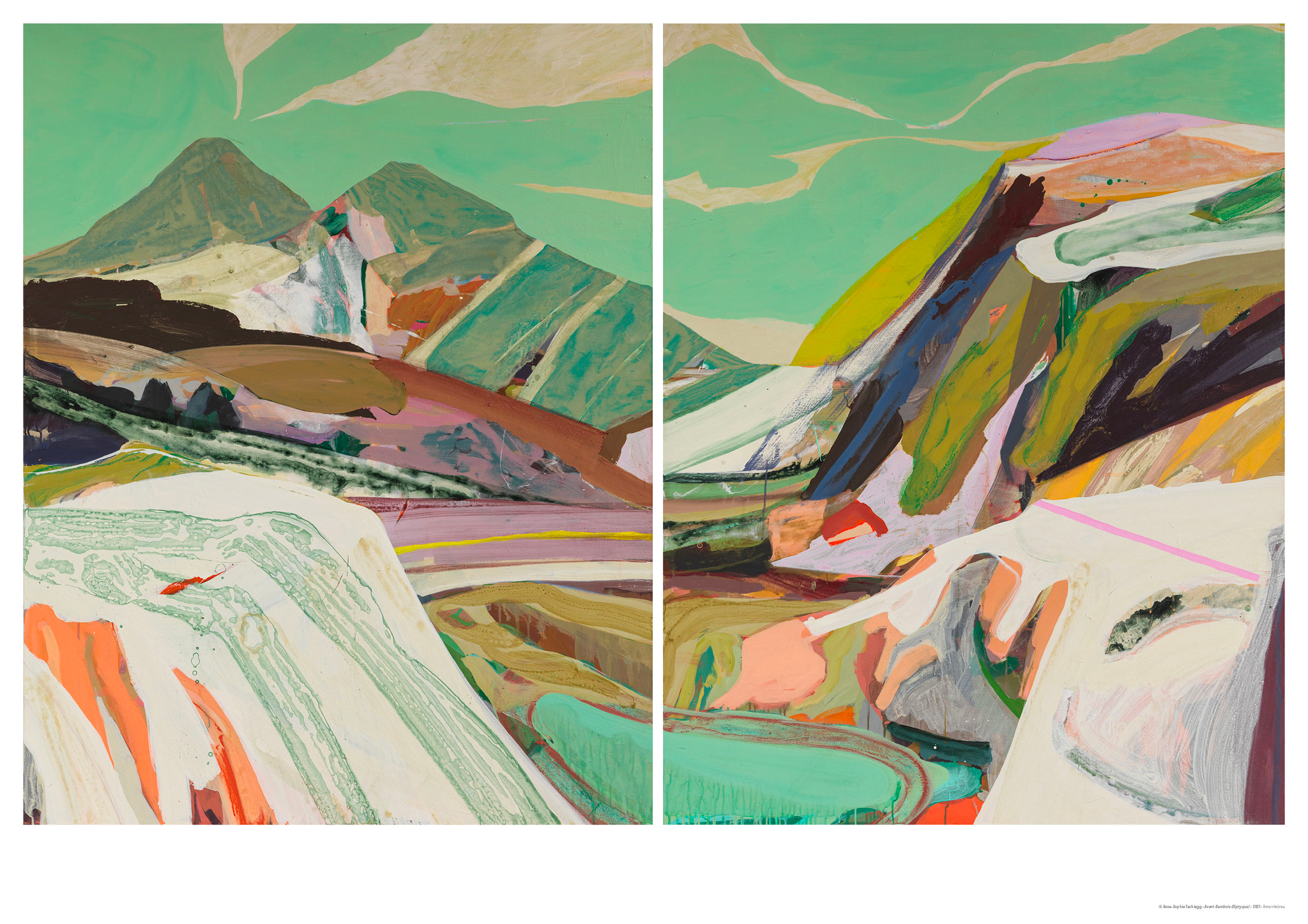 Landscape - Avant Bambois (Diptyque)