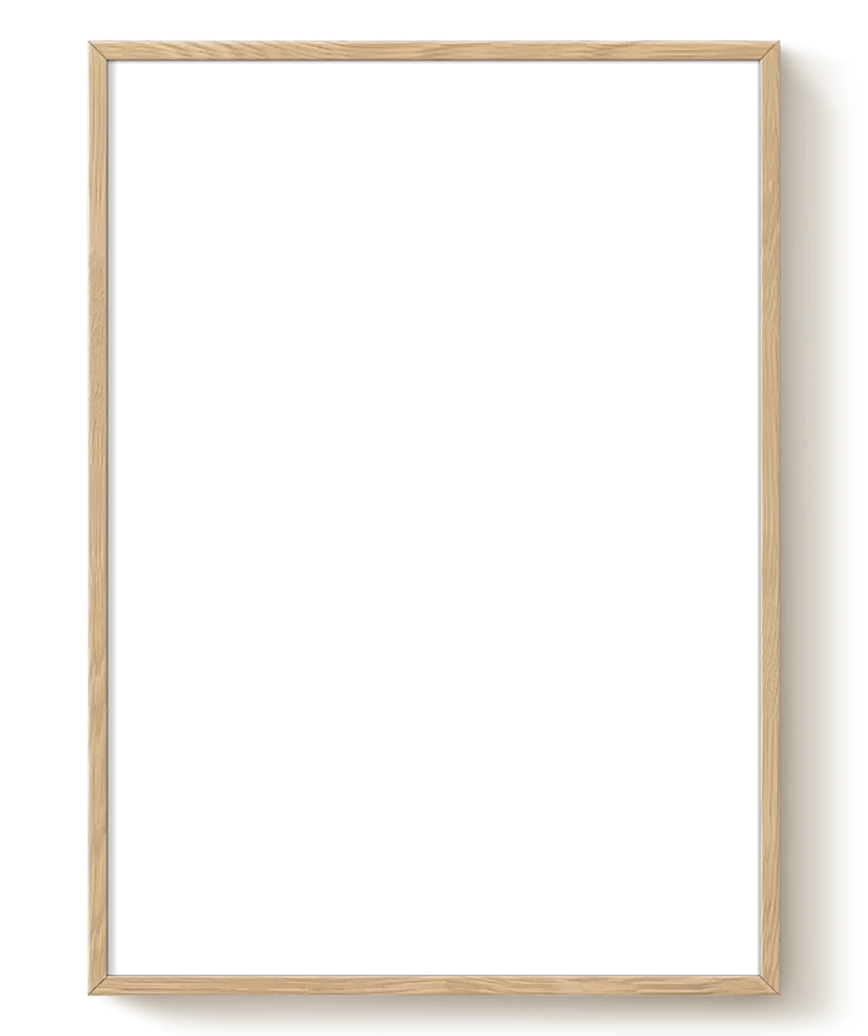 Oak frame Fine Art