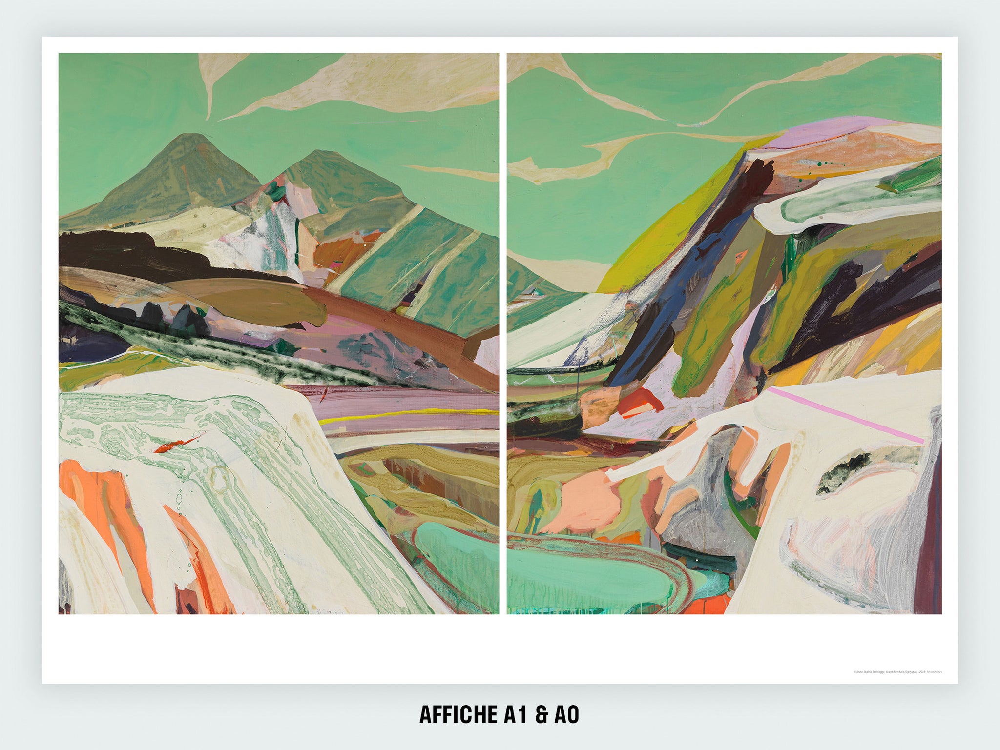 Landscape - Avant Bambois (Diptyque)