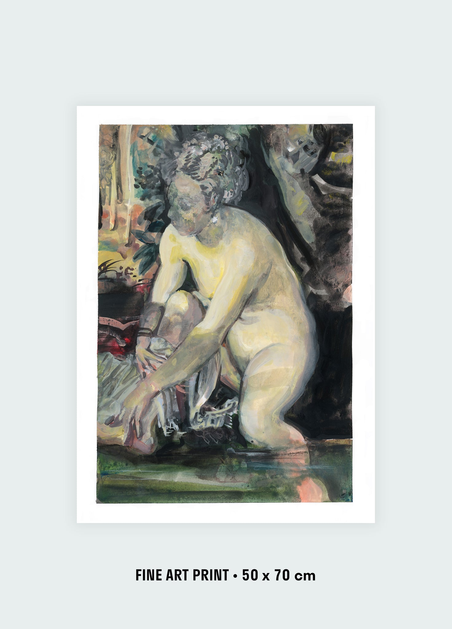Lightly revisiting the ancients 10, détail Tintoret