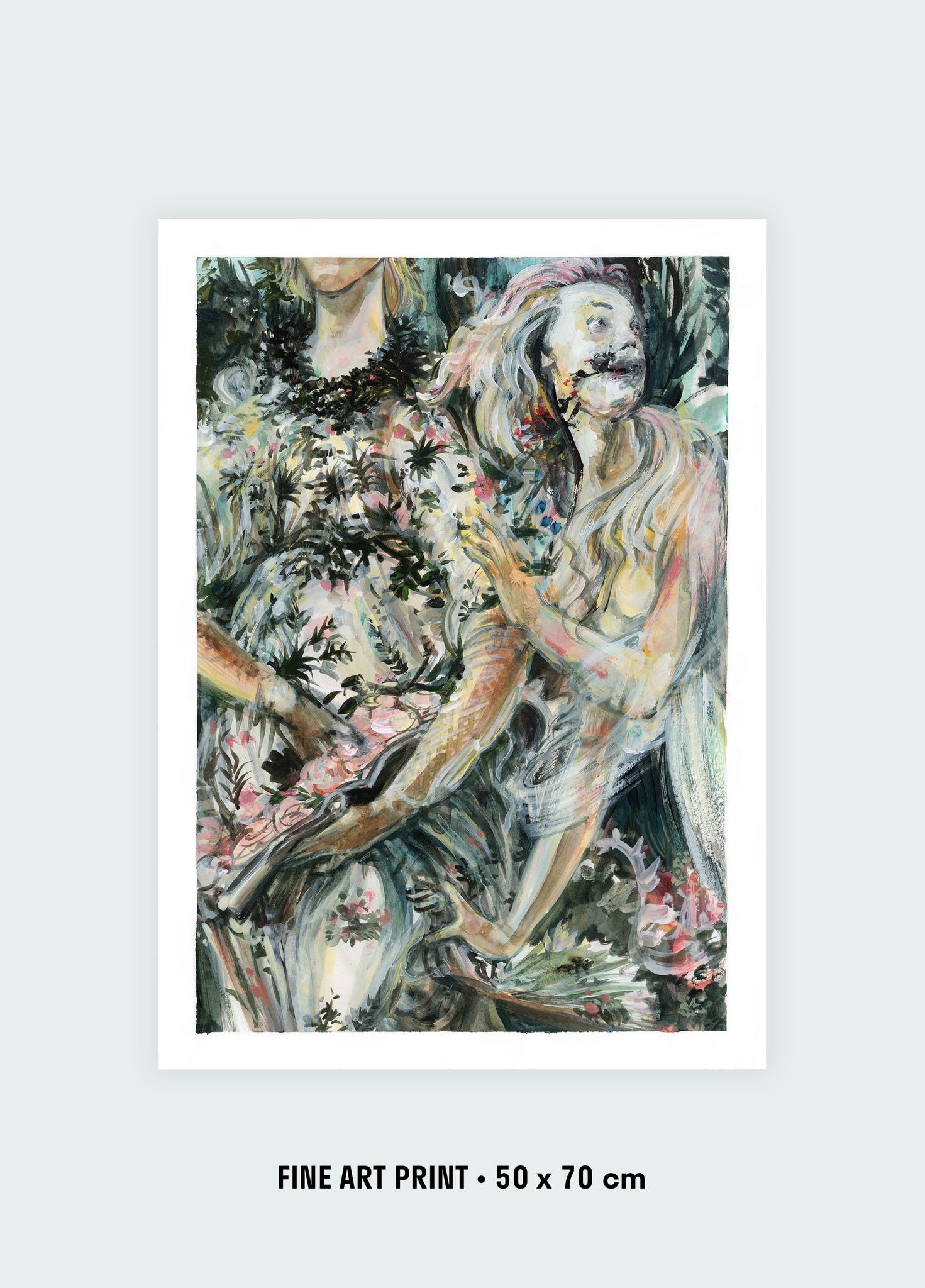 Lightly revisiting the ancients 12, détail Botticelli