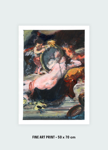 Lightly revisiting the ancients 2, Tiepolo detail