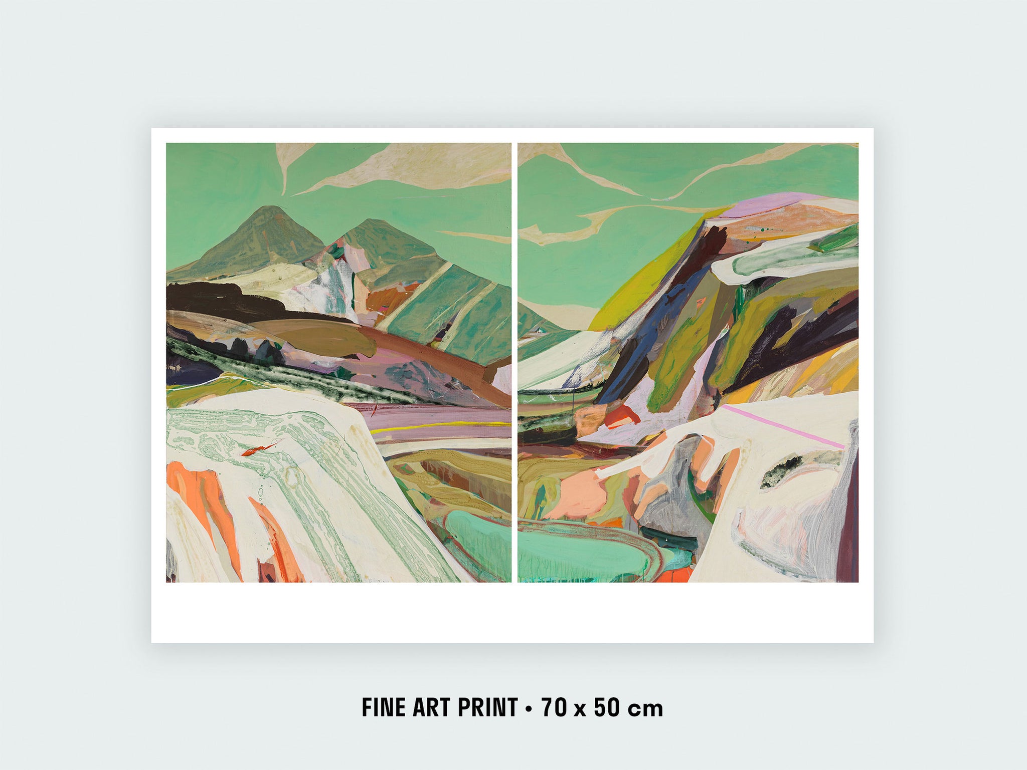 Landscape - Avant Bambois (Diptyque)