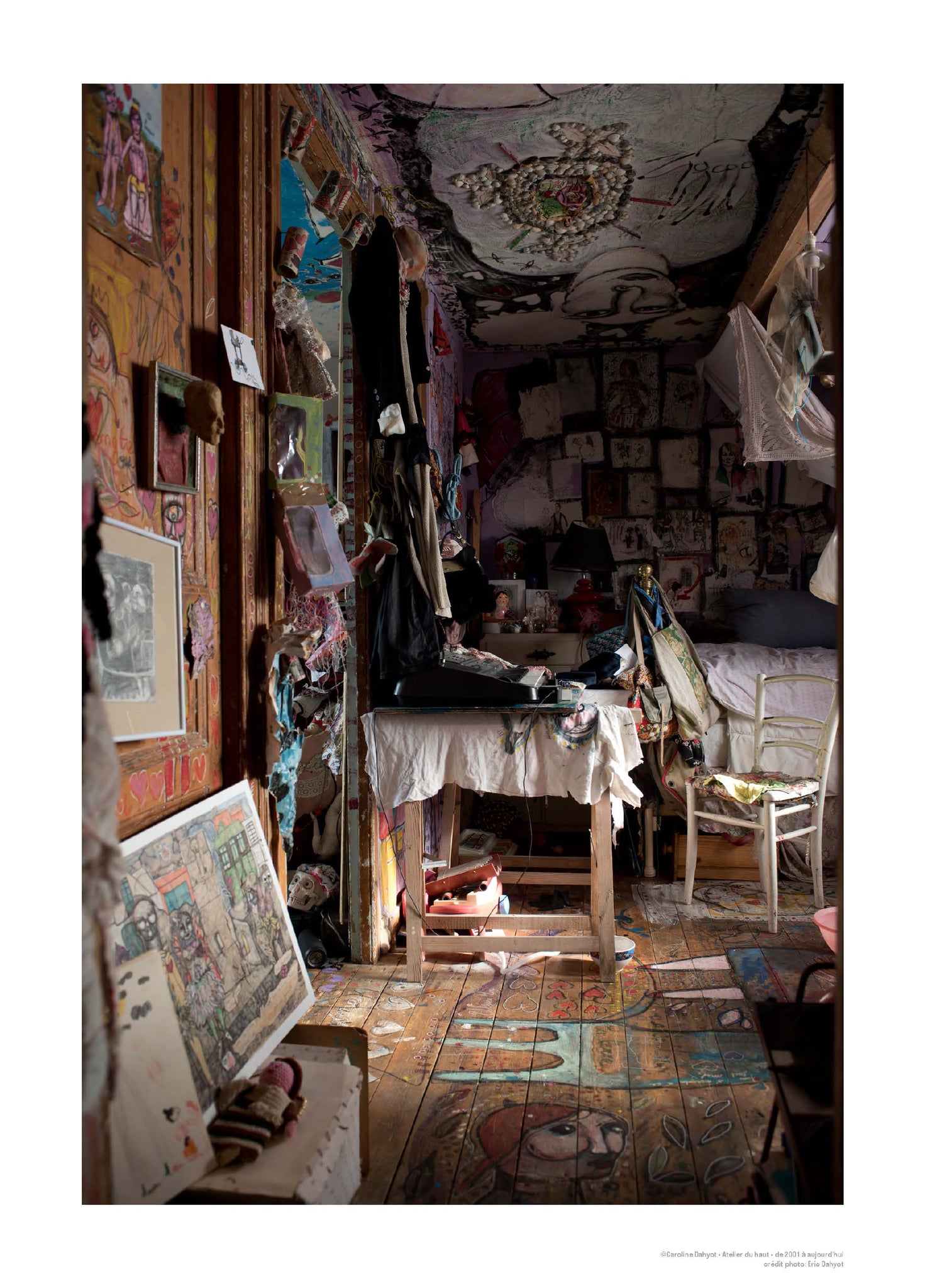 Aux murs de ma maison