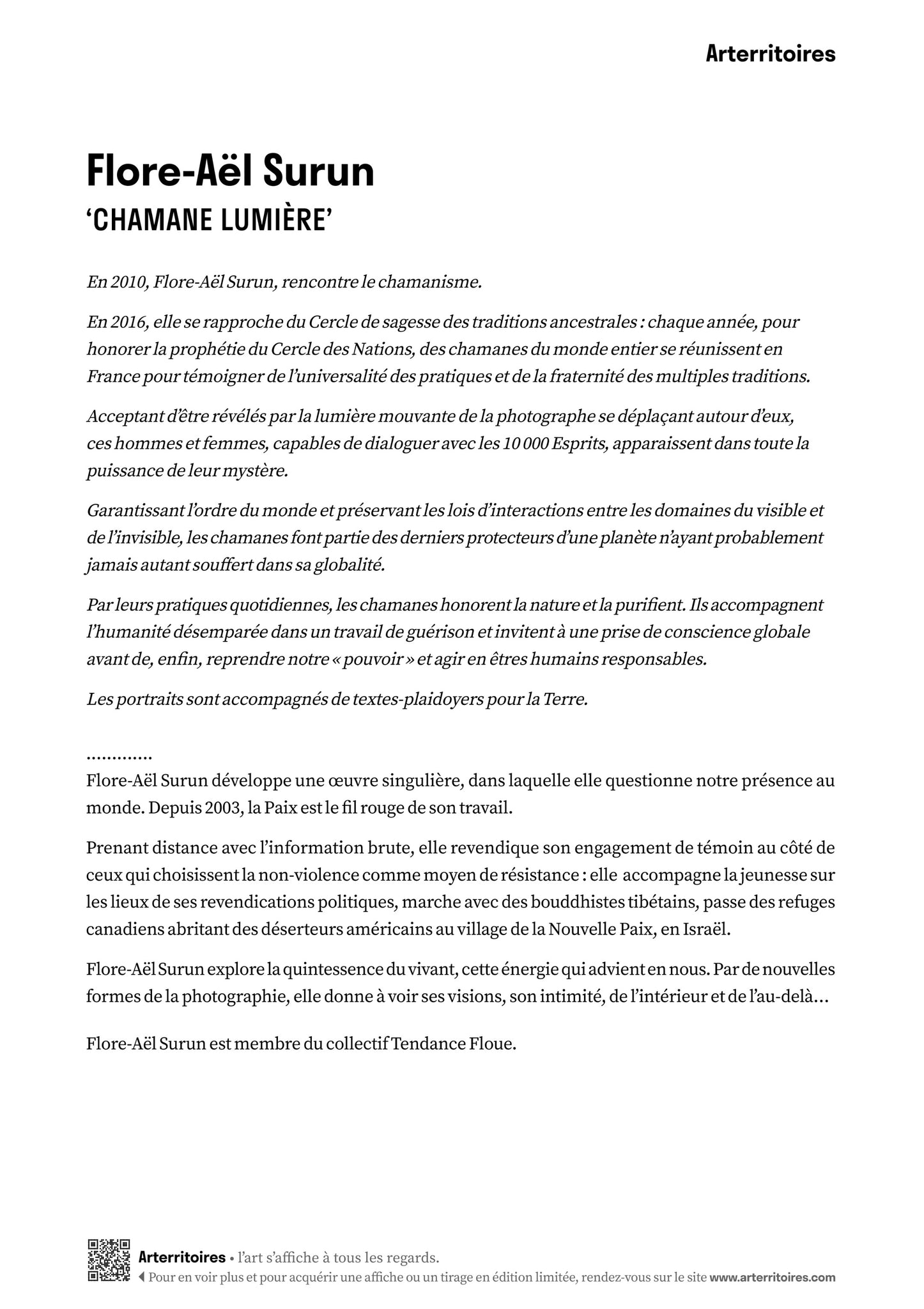 Chamane Lumière