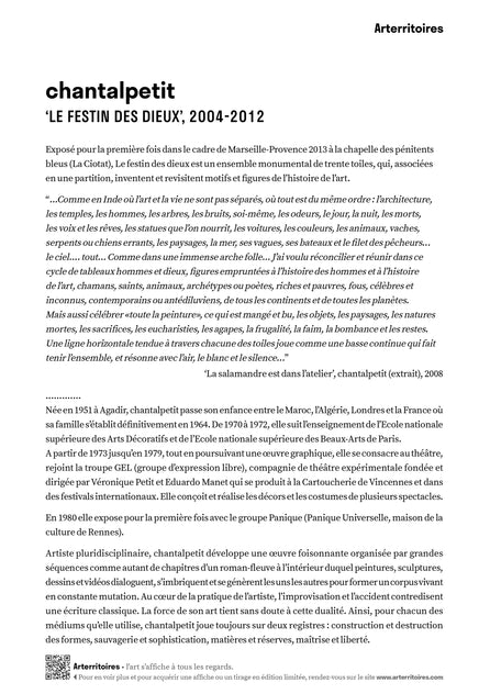 Le festin des dieux, 2004-2012