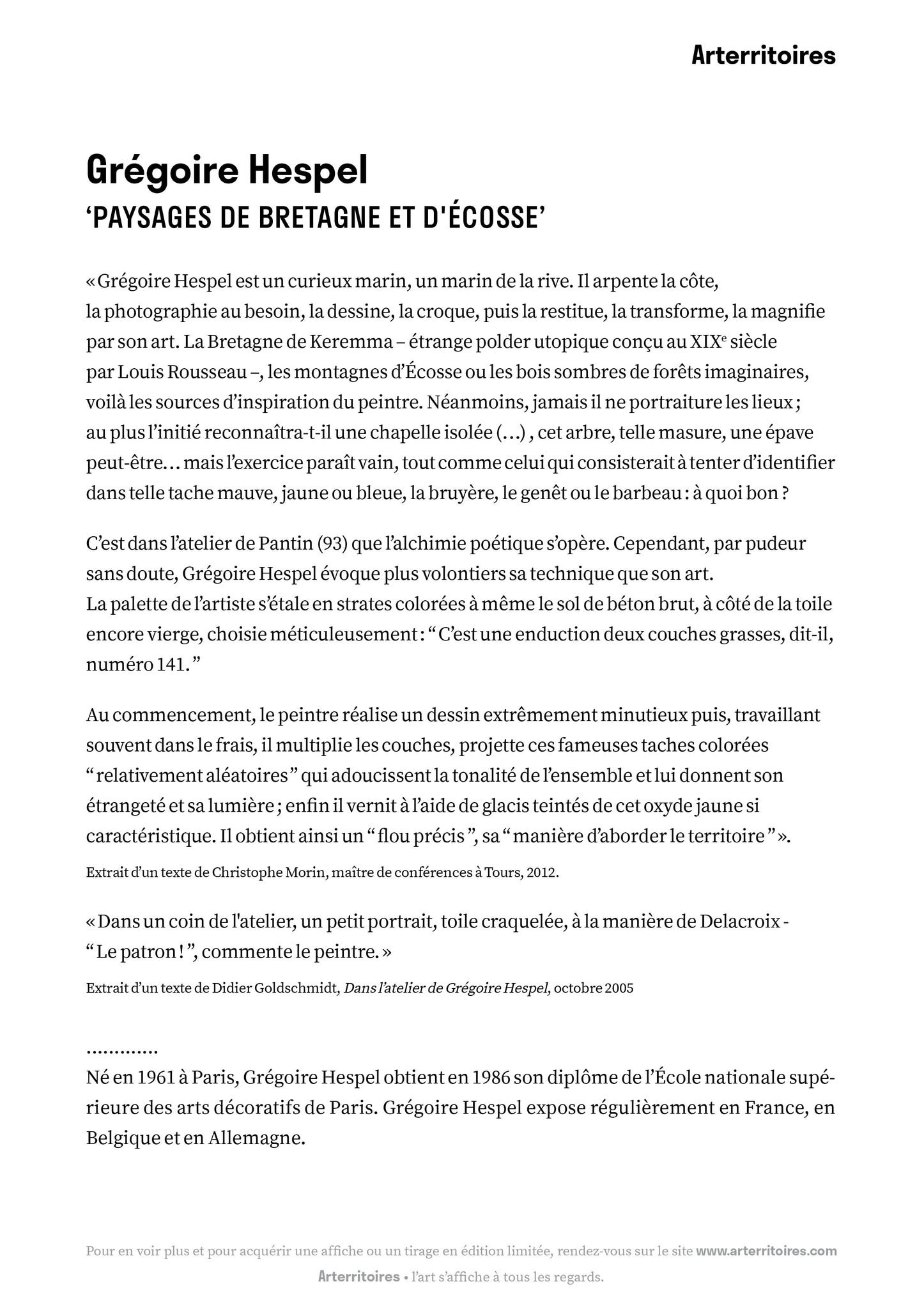 Paysages de Bretagne et d'Écosse