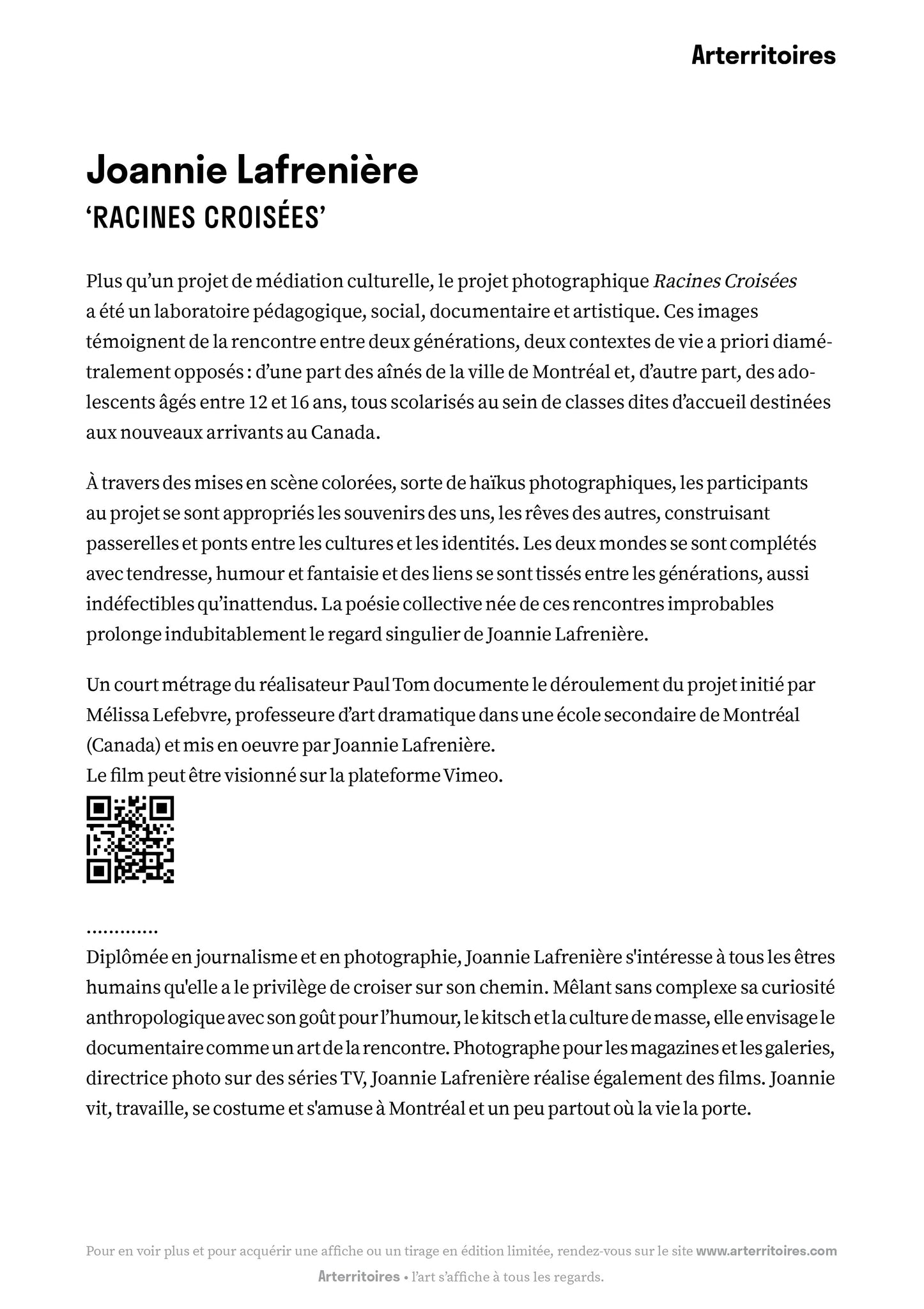 Racines croisées